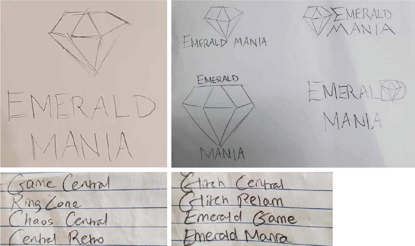 Emerald Mania Sketches